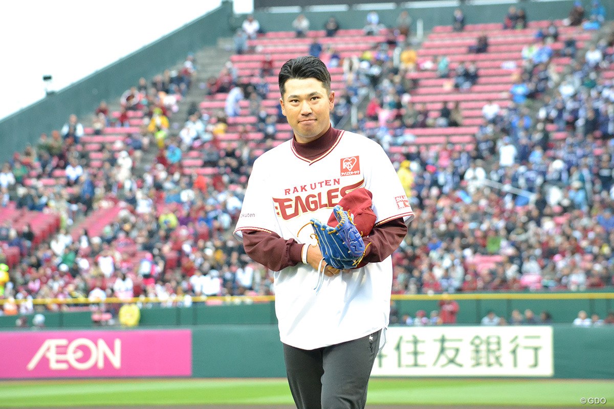2018年 始球式 松山英樹