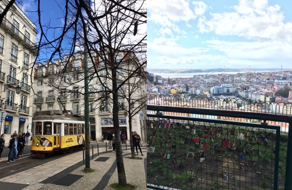 2018年 ポルトガルの街並み リスボンの景色も最高でした