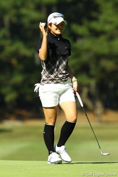 LPGAツアーチャンピオンシップリコーカップ初日／諸見里しのぶ