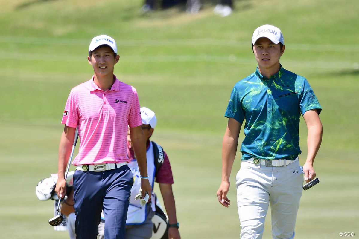 2018年 パナソニックオープンゴルフチャンピオンシップ 初日 星野陸也、大堀裕次郎