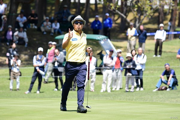 2018年 パナソニックオープンゴルフチャンピオンシップ 初日 片山晋呉 首位タイで発進した片山晋呉