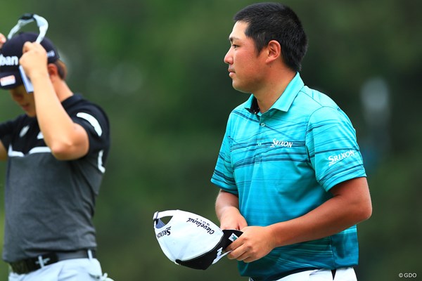 2位タイで決勝ラウンドに進んだ秋吉翔太。首位とは2打差だ