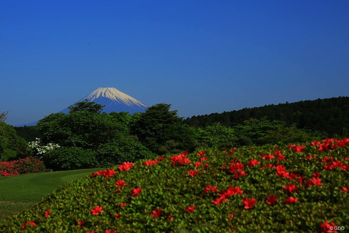 今日も朝から富士山が綺麗だったので1枚アップ。 2018年 サイバーエージェント レディスゴルフトーナメント 最終日 富士山