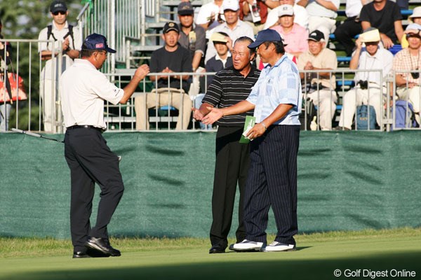 2005年 日本オープン 初日 中嶋常幸 青木功 尾崎将司