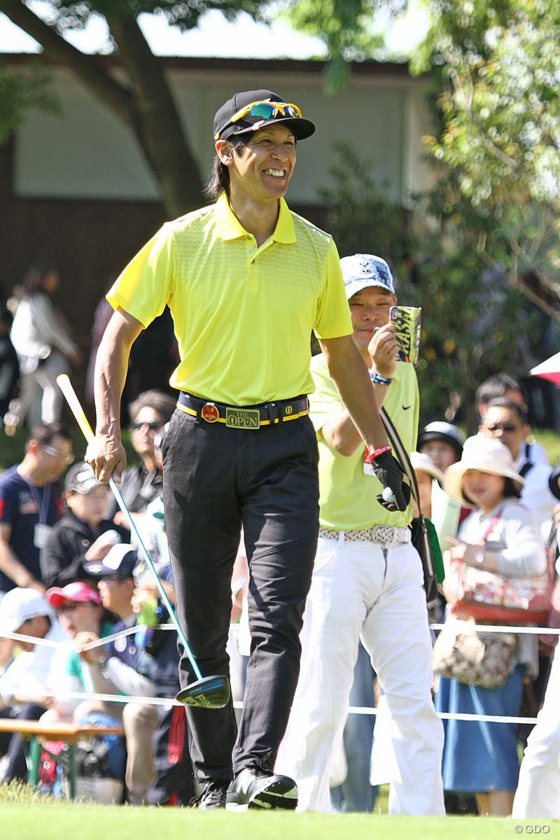 ザ・レジェンド・チャリティプロアマトーナメント 初日 葛西紀明さん