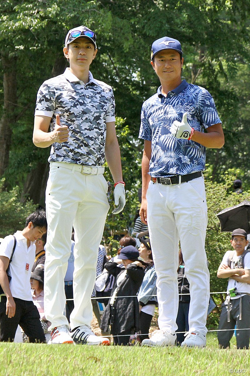 ザ・レジェンド・チャリティプロアマトーナメント 初日 小鯛竜也＆三浦翔平さん