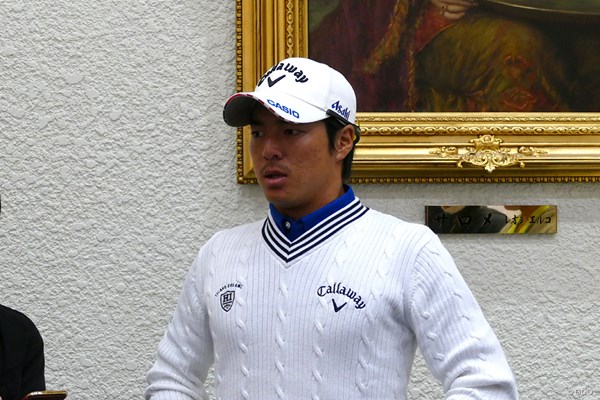 2018年 日本プロゴルフ選手権大会 事前 石川遼 雨でコースに出られなかった石川遼。苦手意識のある大会に臨む