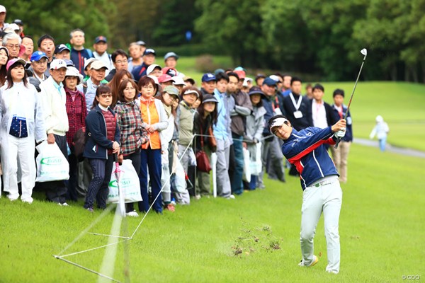 2018年 日本プロゴルフ選手権大会 初日 石川遼 警戒したラフからでも果敢にグリーンを狙った石川遼
