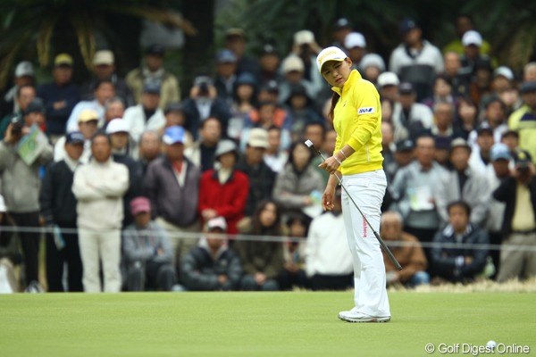 2009年 国内女子「LPGAツアーチャンピオンシップリコーカップ」最終日 横峯さくら