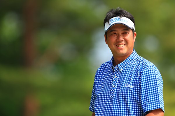 2018年 関西オープンゴルフ選手権競技 初日 野仲茂 アイアンの復調を初の単独首位発進につなげた野仲茂。