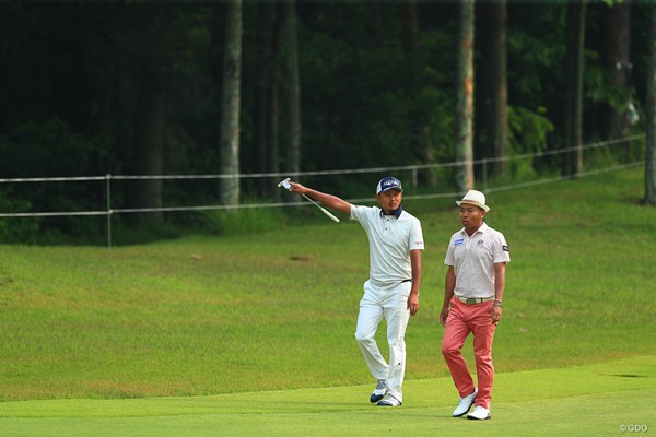 2018年 関西オープンゴルフ選手権競技 初日 岩田寛 先輩との会話は新しい刺激に