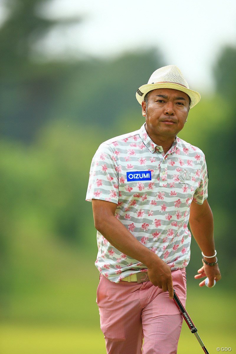 2018年 関西オープンゴルフ選手権競技 2日目 片山晋呉