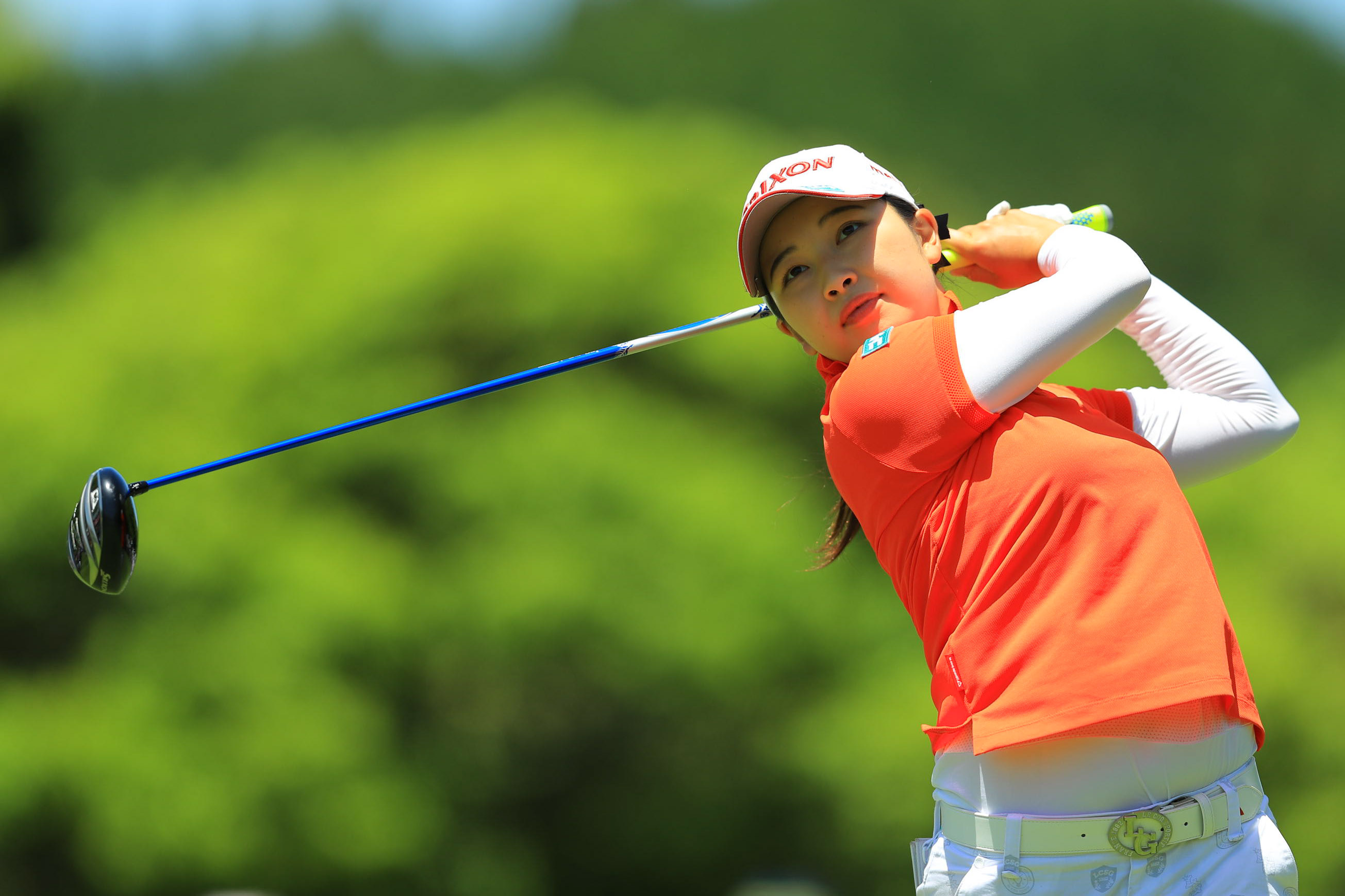 黄金世代・小祝さくらが首位キープ アン・シネは9位で予選通過