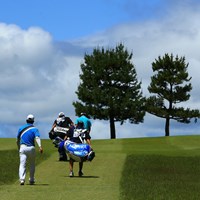 今日は清々しい一日 2018年 関西オープンゴルフ選手権競技 3日目 梁津萬（リャンウェンチョン）