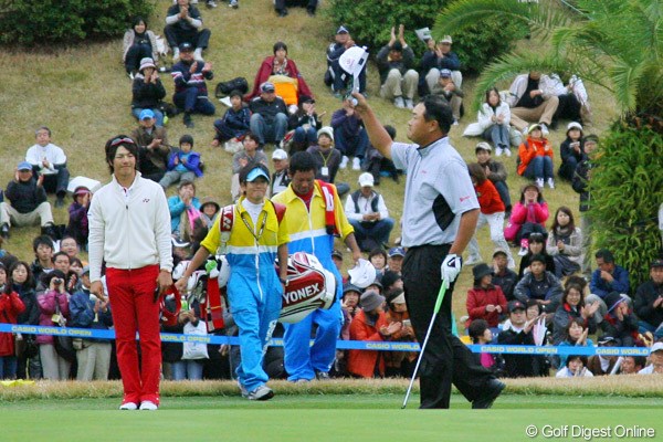 2009年 カシオワールドオープン 最終日 石川遼＆小田孔明