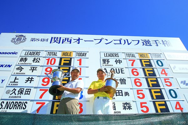 2018年 関西オープンゴルフ選手権競技 最終日 時松隆光 お二人の今日の試合は忘れません