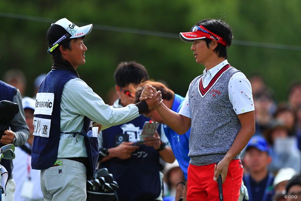 2018年 関西オープンゴルフ選手権競技 最終日 石川遼 今日もよろしくな相棒！