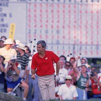 カーティス・ストレンジは1988年から全米オープンを連覇したが…(John Biever/Sports Illustrated/Getty Images) 1988年 全米オープン 最終日 カーティス・ストレンジ