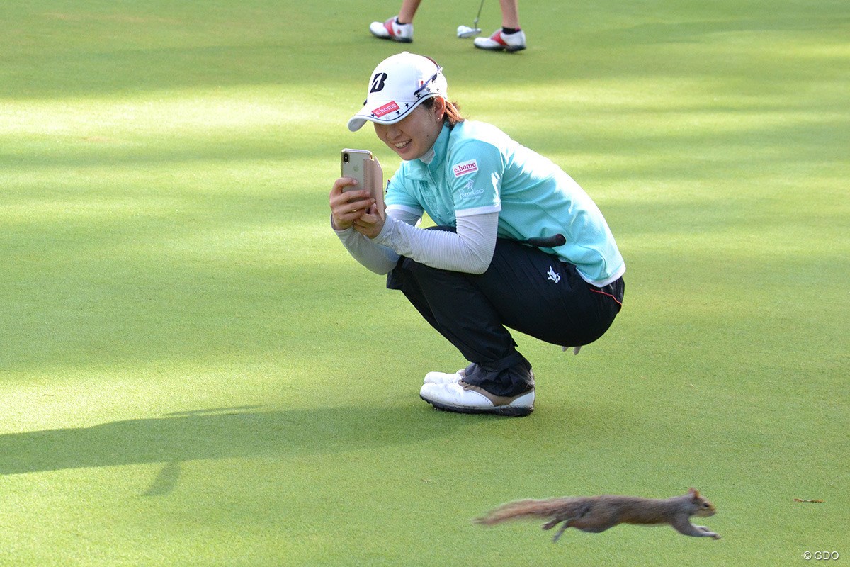 2018年 全米女子オープン 事前 蛭田みな美