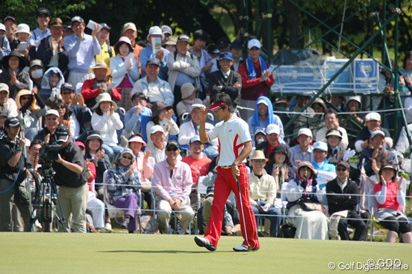 2010年 中日クラウンズ 最終日 石川遼