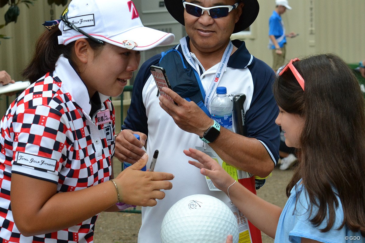 2018年 全米女子オープン 2日目 高山佳小里