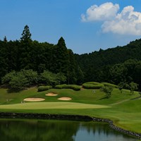 花道をゆく 2018年 日本ツアー選手権 森ビル杯 Shishido Hills 3日目 7番par3
