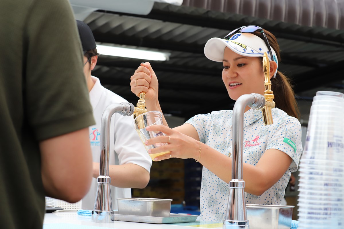 2018年 宮里藍 サントリーレディスオープンゴルフトーナメント 初日 宮里藍さん