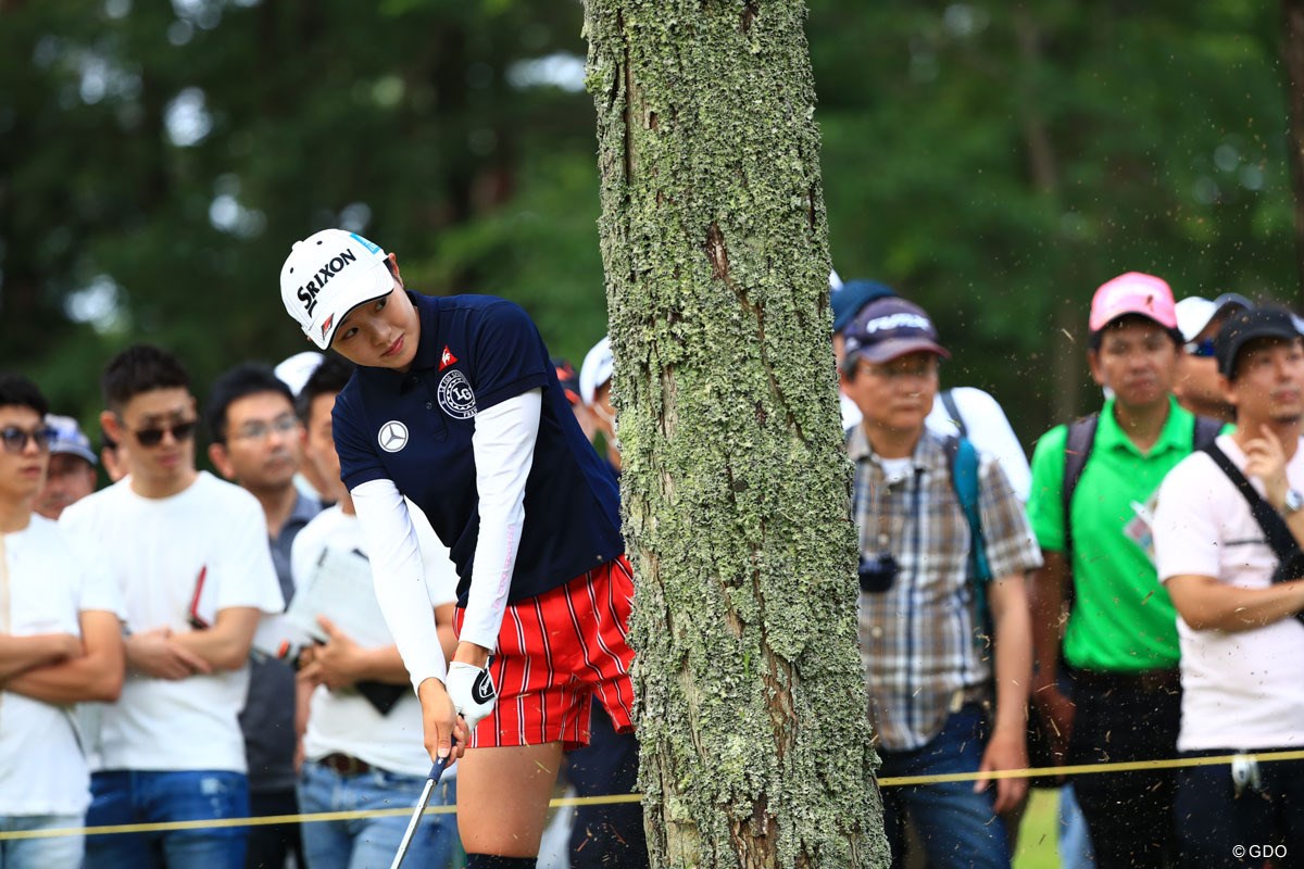2018年 宮里藍 サントリーレディスオープンゴルフトーナメント 3日目 三浦桃香