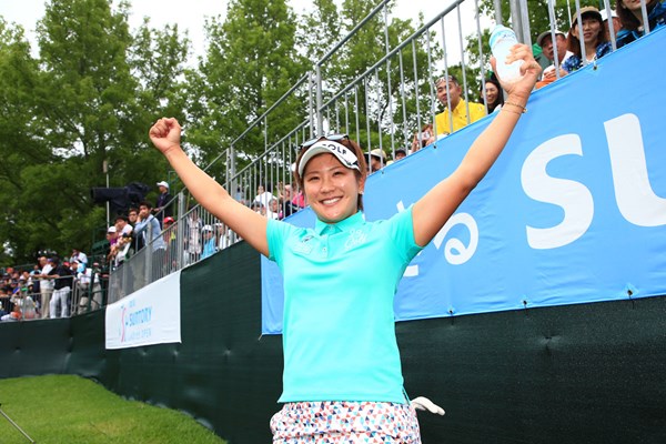 注目を独り占め！成田美寿々がプレーオフを制して優勝