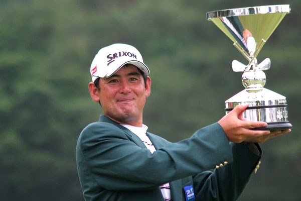 2006年 UBS日本ゴルフツアー選手権 宍戸ヒルズ 最終日 高橋竜彦 国内メジャーに勝ち、5年間のシード権を得た高橋竜彦