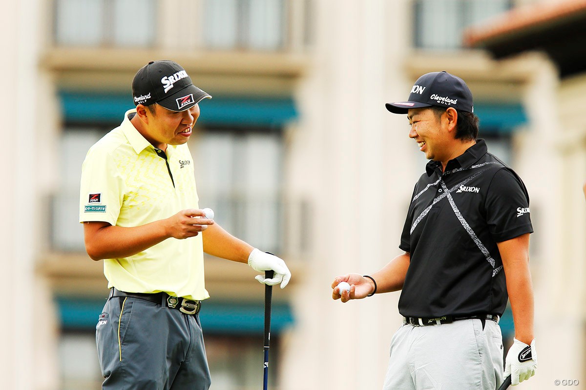 2018年 ダンロップ・スリクソン福島オープン 初日 古田幸希 尾形友彦