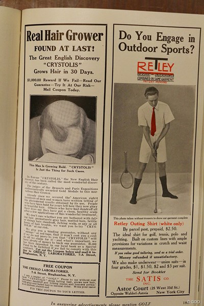 育毛広告 100年以上前から育毛の広告がある