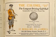 ゴルフボール広告