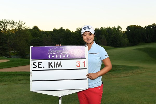 通算31アンダーで優勝したキム・セヨン(Stacy RevereGetty Images)