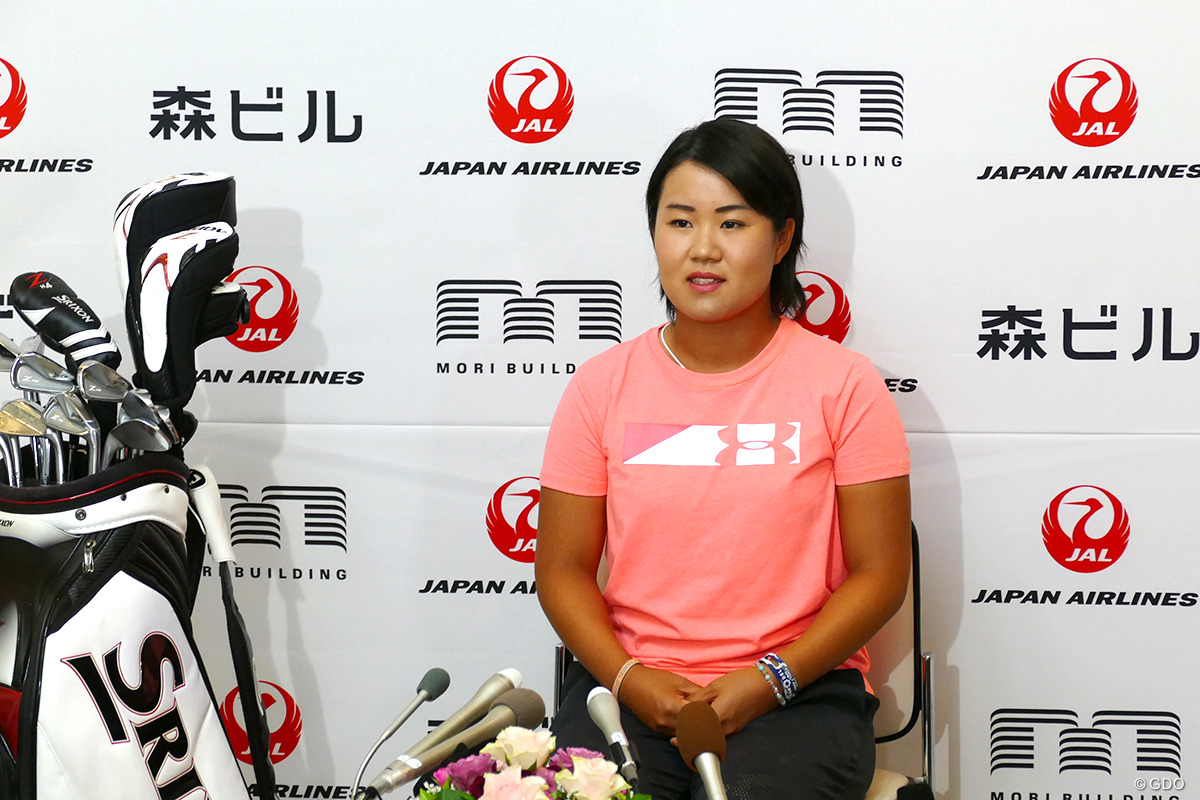 米初優勝の畑岡奈紗が帰国 2勝目＆東京五輪を目標に