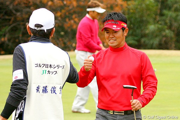 2009年 ゴルフ日本シリーズJTカップ 3日目 武藤俊憲 過去2度の出場に続き、今年も海外勢との争い。3度目の正直なるか！？