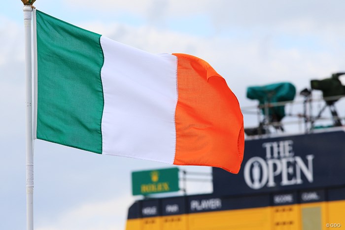 2007年大会で優勝したのはアイルランド出身のP.ハリントンだった 2018年 全英オープン 事前 アイルランド国旗