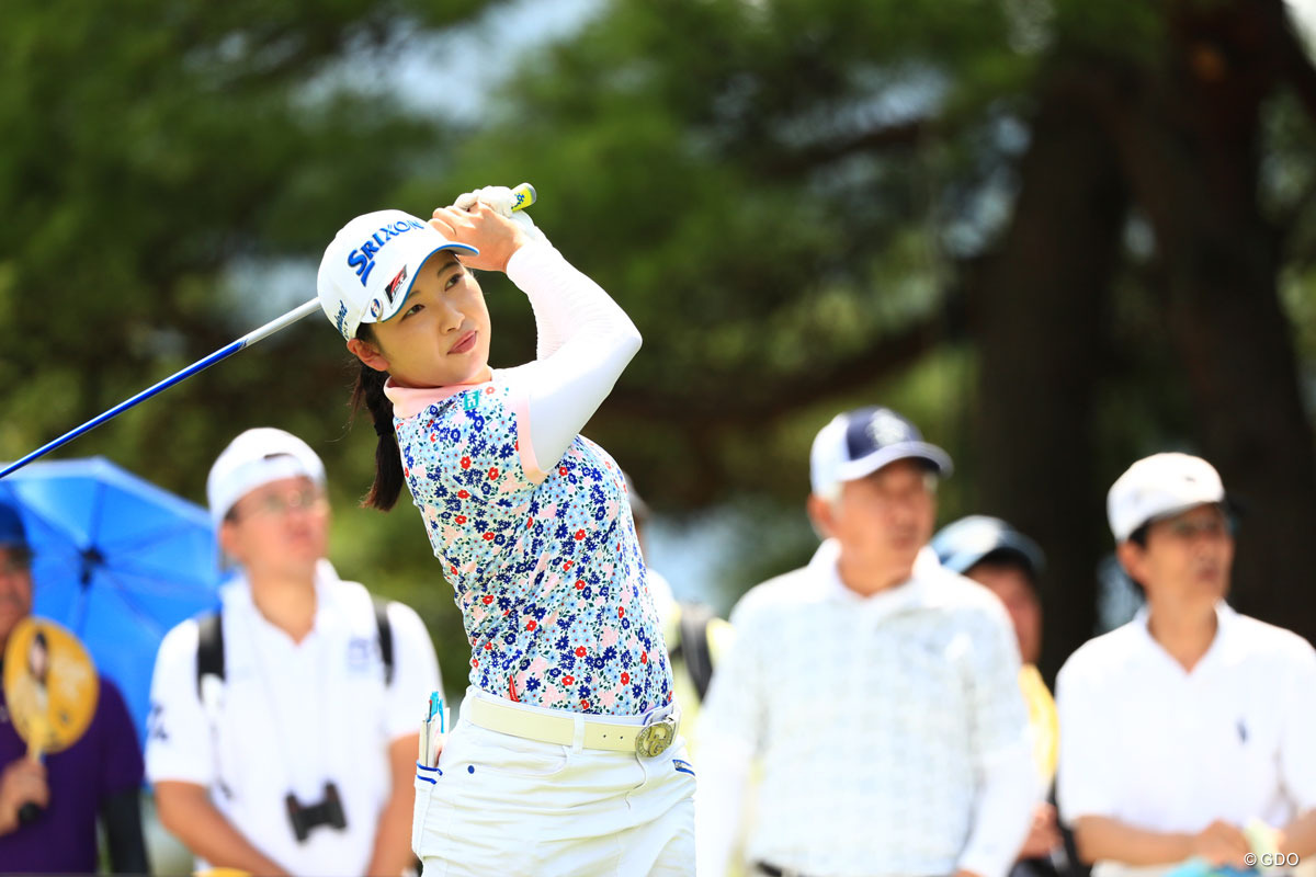 画像詳細 2018年 センチュリー21レディスゴルフトーナメント 初日 三浦