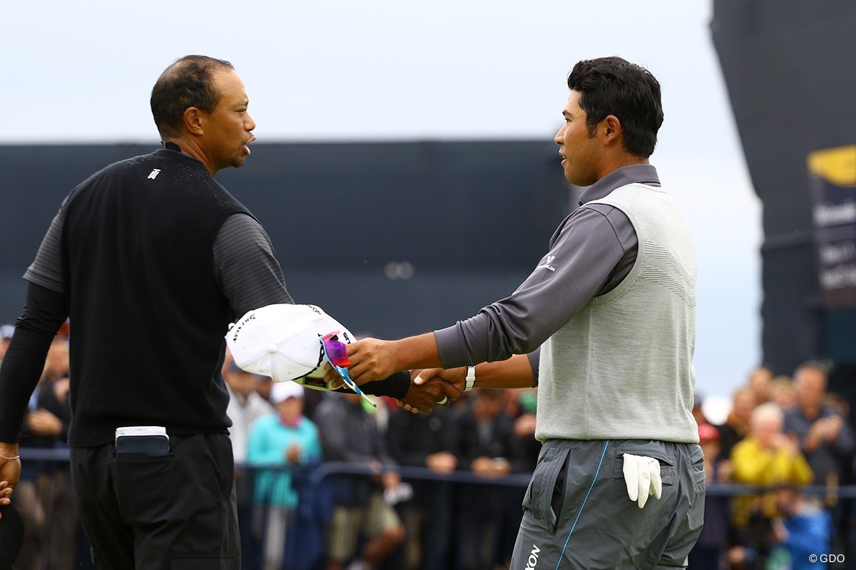 2018年 全英オープン 2日目 松山英樹 タイガー・ウッズ