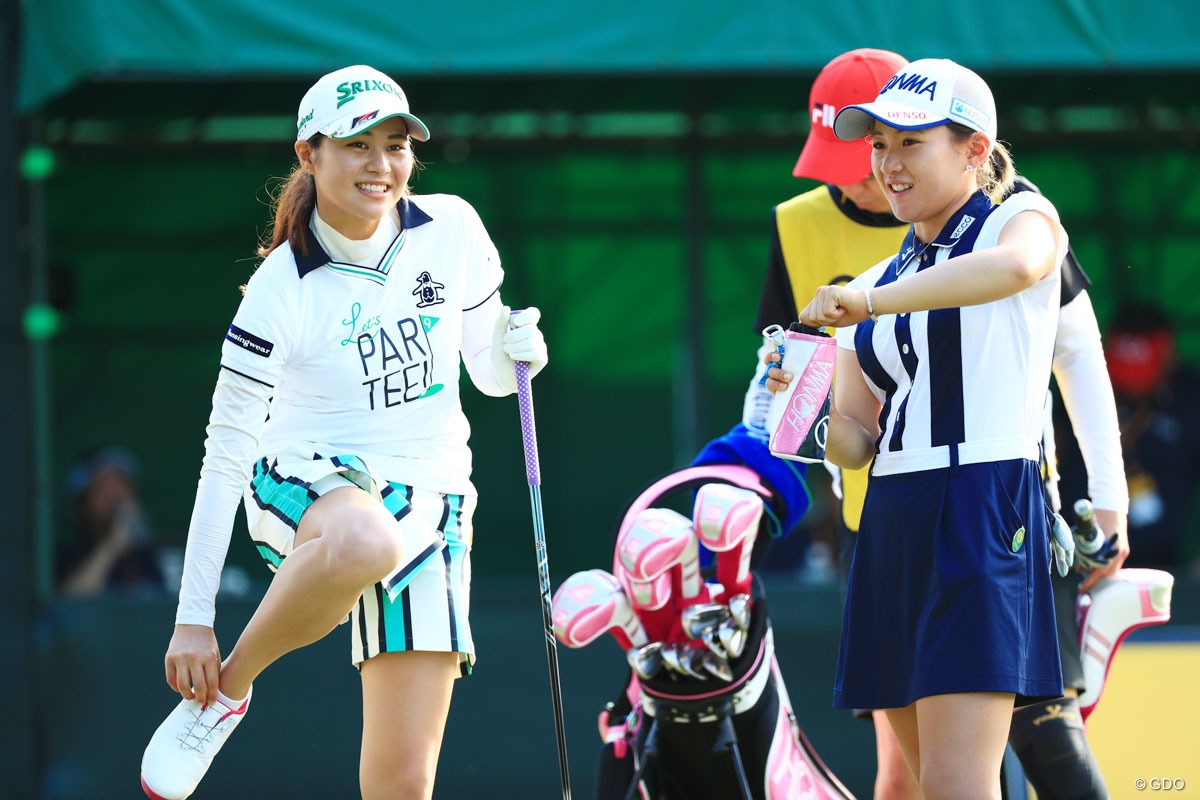 2018年 センチュリー21レディスゴルフトーナメント 2日目 新垣比奈＆永井花奈