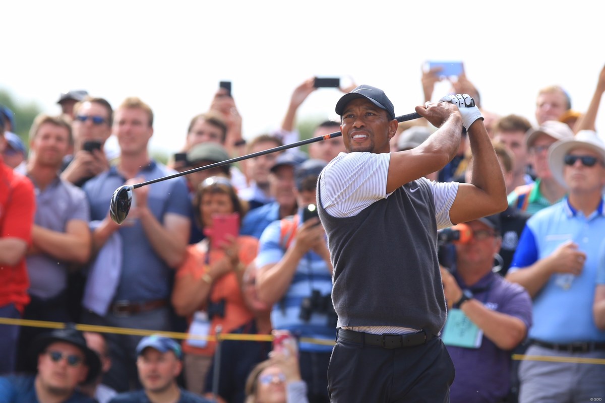 2018年 全英オープン 3日目 タイガー・ウッズ