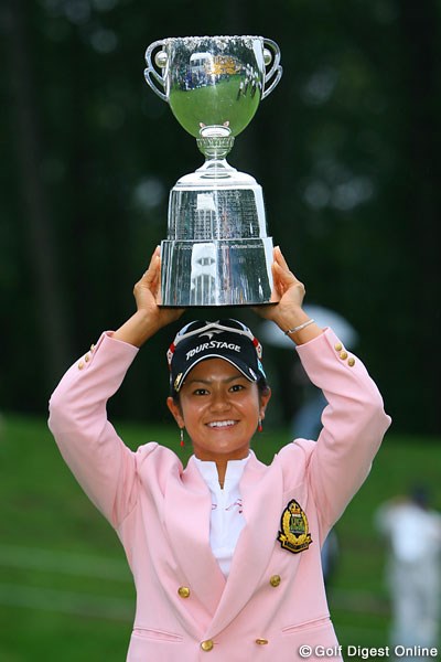 2006年 日本女子プロゴルフ選手権大会コニカミノルタ杯 最終日 宮里藍 帰国初戦で2つ目の国内メジャータイトルを手にした宮里藍