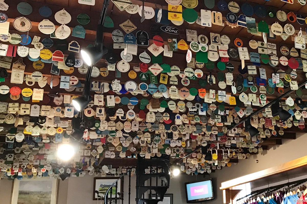 2018年 全英オープン カーヌスティのゴルフショップ