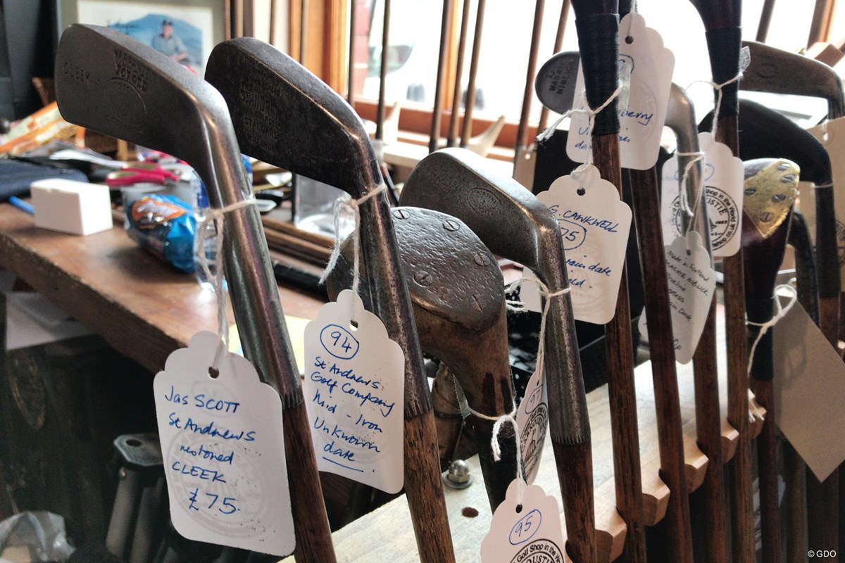 2018年 全英オープン カーヌスティのゴルフショップ
