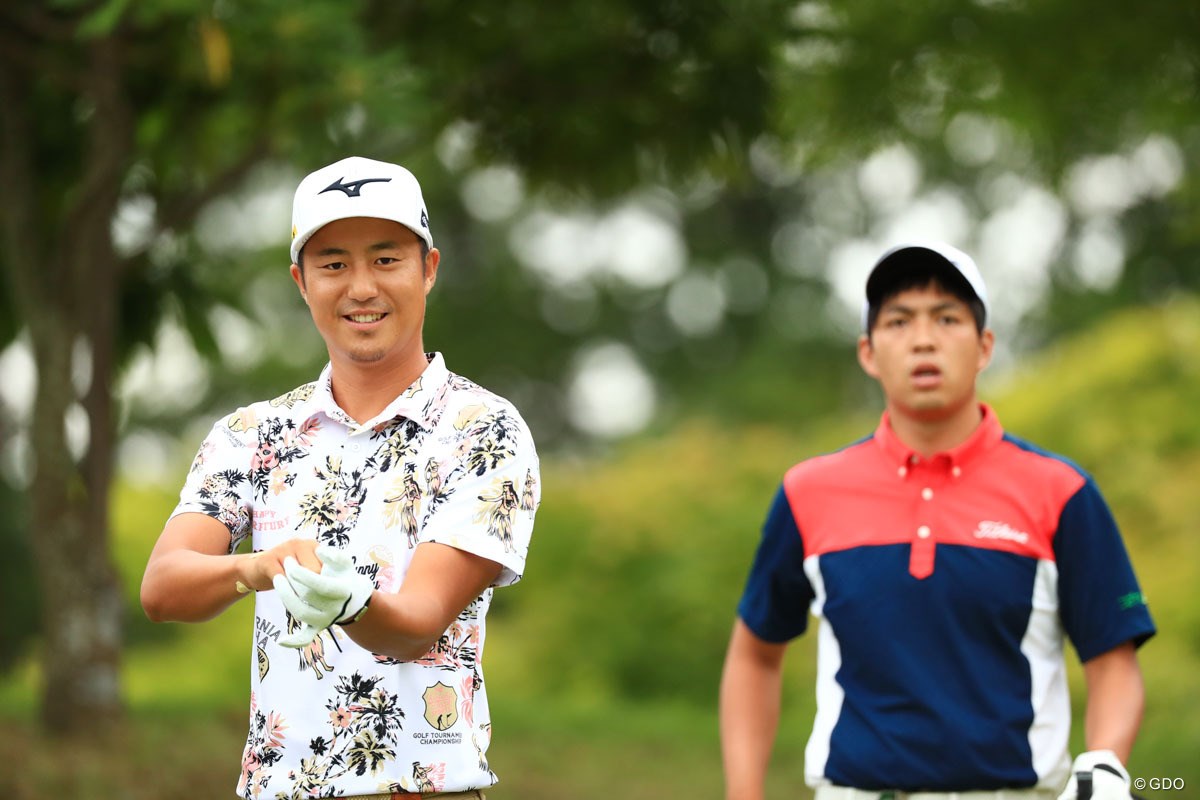 2018年 ISPSハンダマッチプレー選手権（1回戦・2回戦） 初日 小鯛竜也と山岡成稔