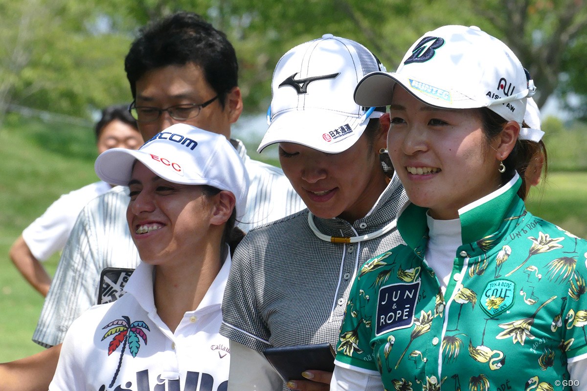 2018年 国内女子ツアー プロテスト 三ヶ島かな 原英莉花