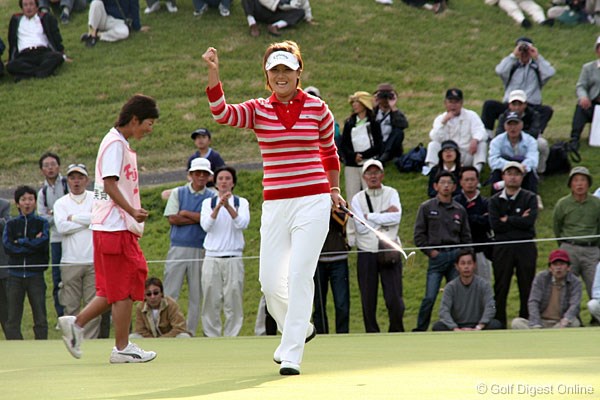 2006年 富士通レディース 最終日 全美貞
