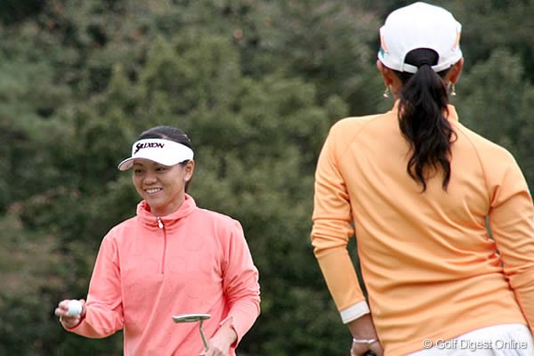 2006年 樋口久子IDC大塚家具レディス 初日 中田美枝