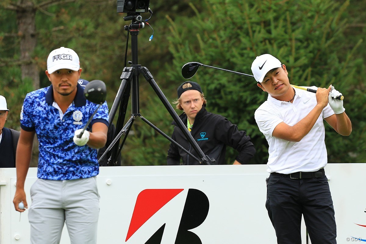 2018年 WGCブリヂストン招待 事前 小平智 時松隆光