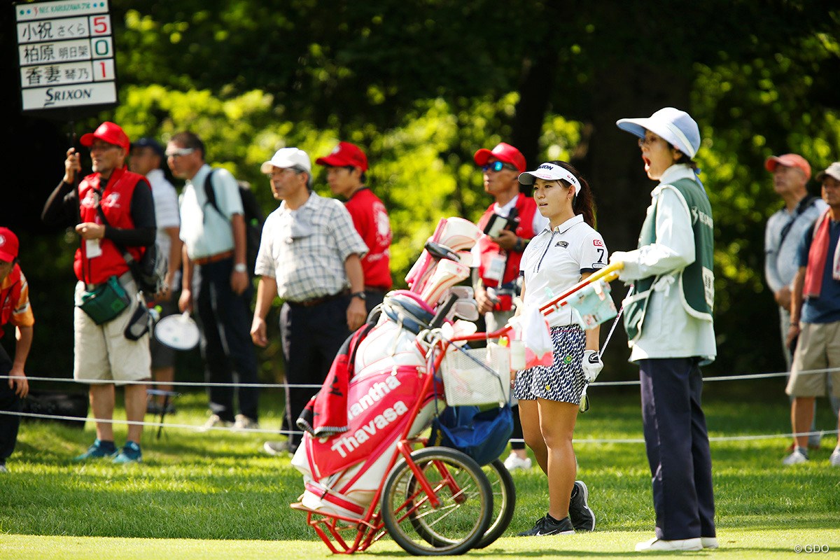 2018年 NEC軽井沢72ゴルフトーナメント 初日 香妻琴乃